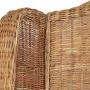 Sofá con cojín ratán natural y lino marrón claro by , Sofas - Ref: Foro24-325465, Price: 316,72 €, Discount: %