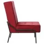 Silla de relajación de terciopelo color vino tinto 65x79x87 cm de , Sillas - Ref: Foro24-325775, Precio: 147,28 €, Descuento: %