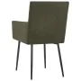 Sillas de comedor con reposabrazos 2 unidades tela marrón de , Sillas de comedor - Ref: Foro24-281843, Precio: 169,92 €, Desc...