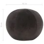 Puf de terciopelo de algodón gris antracita 50x35 cm de , Otomanas - Ref: Foro24-284037, Precio: 65,75 €, Descuento: %
