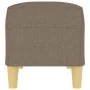 Banco de tela gris taupe 100x35x41 cm de , Bancos - Ref: Foro24-349382, Precio: 57,84 €, Descuento: %
