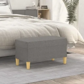 Banco de tela gris oscuro 70x35x41 cm von , Banken - Ref: Foro24-349368, Preis: 52,84 €, Rabatt: %