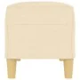 Banco de tela color crema 100x35x41 cm de , Bancos - Ref: Foro24-349377, Precio: 59,41 €, Descuento: %