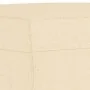 Banco de tela color crema 100x35x41 cm de , Bancos - Ref: Foro24-349377, Precio: 59,41 €, Descuento: %