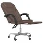 Silla de oficina reclinable cuero sintético marrón de , Sillas de oficina - Ref: Foro24-349698, Precio: 113,29 €, Descuento: %
