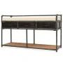 Banco de almacenamiento con cojín 107,5x34,5x59 cm de , Bancos para recibidores y almacenamiento - Ref: Foro24-245461, Precio...