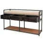 Banco de almacenamiento con cojín 107,5x34,5x59 cm de , Bancos para recibidores y almacenamiento - Ref: Foro24-245461, Precio...