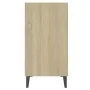 Aparador de madera contrachapada color roble Sonoma 57x35x70 cm by , Sideboards - Ref: Foro24-806061, Price: 45,67 €, Discoun...