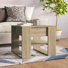 Mesa de centro madera de ingeniería roble Sonoma 55,5x55x45 cm von , Couchtisch - Ref: Foro24-810911, Preis: 53,74 €, Rabatt: %
