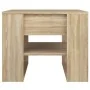 Mesa de centro madera de ingeniería roble Sonoma 55,5x55x45 cm von , Couchtisch - Ref: Foro24-810911, Preis: 53,74 €, Rabatt: %