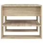 Mesa de centro madera de ingeniería roble Sonoma 55,5x55x45 cm von , Couchtisch - Ref: Foro24-810911, Preis: 53,74 €, Rabatt: %