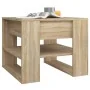 Mesa de centro madera de ingeniería roble Sonoma 55,5x55x45 cm von , Couchtisch - Ref: Foro24-810911, Preis: 53,74 €, Rabatt: %
