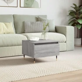Mesa de centro madera de ingeniería gris Sonoma 50x46x35 cm by , Coffee table - Ref: Foro24-830856, Price: 43,95 €, Discount: %