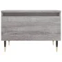 Mesa de centro madera de ingeniería gris Sonoma 50x46x35 cm de , Mesas de centro - Ref: Foro24-830856, Precio: 43,95 €, Descu...