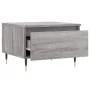 Mesa de centro madera de ingeniería gris Sonoma 50x46x35 cm de , Mesas de centro - Ref: Foro24-830856, Precio: 43,95 €, Descu...