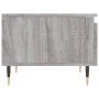 Mesa de centro madera de ingeniería gris Sonoma 50x46x35 cm de , Mesas de centro - Ref: Foro24-830856, Precio: 43,95 €, Descu...