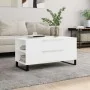 Mesa de centro madera de ingeniería blanco 102x44,5x50 cm by , Coffee table - Ref: Foro24-831004, Price: 86,91 €, Discount: %