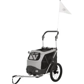 TRIXIE Remolque de bicicleta para perros gris M by , pet strollers - Ref: Foro24-441836, Price: 209,85 €, Discount: %