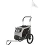 TRIXIE Remolque de bicicleta para perros gris M de , Cochecitos para mascotas - Ref: Foro24-441836, Precio: 209,85 €, Descuen...
