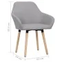 Sillas de comedor giratorias 2 unidades tela gris claro de , Sillas de comedor - Ref: Foro24-283459, Precio: 154,81 €, Descue...