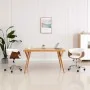 Silla comedor giratoria madera curvada cuero sintético blanco von , Essstühle - Ref: Foro24-287398, Preis: 162,83 €, Rabatt: %