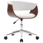 Silla comedor giratoria madera curvada cuero sintético blanco von , Essstühle - Ref: Foro24-287398, Preis: 162,83 €, Rabatt: %