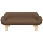 Cama para perros de tela marrón 70x40x24 cm de , Camas para perros - Ref: Foro24-171948, Precio: 61,18 €, Descuento: %