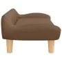 Cama para perros de tela marrón 70x40x24 cm de , Camas para perros - Ref: Foro24-171948, Precio: 61,18 €, Descuento: %