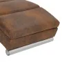 Diván de piel de ante artificial marrón de , Divanes - Ref: Foro24-281294, Precio: 241,24 €, Descuento: %