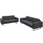 Set de sofás de 2 y 3 plazas gris oscuro von , Sofas - Ref: Foro24-273816, Preis: 911,34 €, Rabatt: %