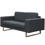 Set de sofás de 2 y 3 plazas gris oscuro von , Sofas - Ref: Foro24-273816, Preis: 911,34 €, Rabatt: %