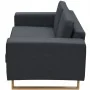 Set de sofás de 2 y 3 plazas gris oscuro von , Sofas - Ref: Foro24-273816, Preis: 911,34 €, Rabatt: %