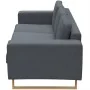 Set de sofás de 2 y 3 plazas gris oscuro von , Sofas - Ref: Foro24-273816, Preis: 911,34 €, Rabatt: %