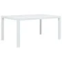 Set de muebles de jardín 7 pzas plástico blanco aspecto ratán de , Conjuntos de jardín - Ref: Foro24-276125, Precio: 916,12 €...