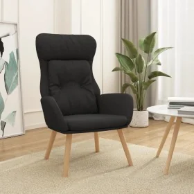 Sillón de relax de tela negro de , Sillones - Ref: Foro24-341296, Precio: 132,91 €, Descuento: %