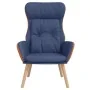 Sillón de relax de tela y PVC azul de , Sillones - Ref: Foro24-341305, Precio: 104,85 €, Descuento: %