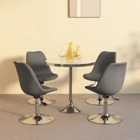 Sillas de comedor giratorias 4 unidades tela gris claro von , Essstühle - Ref: Foro24-338319, Preis: 280,48 €, Rabatt: %