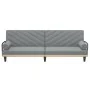 Sofá cama con reposabrazos tela gris claro by , Sofas - Ref: Foro24-351931, Price: 261,47 €, Discount: %