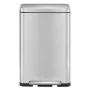 EKO Cubo de basura con pedal X-Cube 30 L plateado mate de , Contenedores de residuos - Ref: Foro24-439997, Precio: 138,27 €, ...