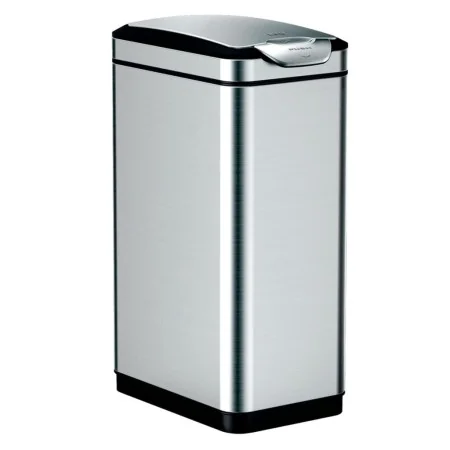 EKO Cubo de basura Touch Bar Tina 30 L plateado mate by , Waste containers - Ref: Foro24-440047, Price: 134,30 €, Discount: %