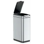 EKO Cubo de basura Touch Bar Tina 30 L plateado mate by , Waste containers - Ref: Foro24-440047, Price: 134,30 €, Discount: %