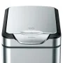 EKO Cubo de basura Touch Bar Tina 30 L plateado mate by , Waste containers - Ref: Foro24-440047, Price: 134,30 €, Discount: %