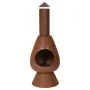 ProGarden Chimenea con tubo Ambient color óxido 110 cm de , Chimeneas - Ref: Foro24-442170, Precio: 116,81 €, Descuento: %