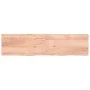 Encimera baño madera maciza tratada marrón claro 200x50x(2-4)cm by , Countertops - Ref: Foro24-3156173, Price: 133,06 €, Disc...