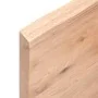Encimera baño madera maciza tratada marrón claro 200x50x(2-4)cm by , Countertops - Ref: Foro24-3156173, Price: 133,06 €, Disc...