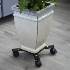 Nature Carrito para plantas ajustable 4 brazos netal negro de , Soportes para macetas - Ref: Foro24-442636, Precio: 35,43 €, ...