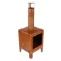Esschert Design Estufa de terraza S color óxido de , Chimeneas - Ref: Foro24-444911, Precio: 162,31 €, Descuento: %
