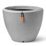 Capi Macetero con forma cónica bajo Arc Granite marfil 34x25 cm de , Maceteros y jardineras - Ref: Foro24-442107, Precio: 41,...