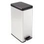 Curver Papelera de pedal delgada Deco 40 L plateada de , Cubos de la basura y papeleras - Ref: Foro24-443833, Precio: 75,79 €...