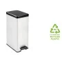 Curver Papelera de pedal delgada Deco 40 L plateada de , Cubos de la basura y papeleras - Ref: Foro24-443833, Precio: 75,79 €...